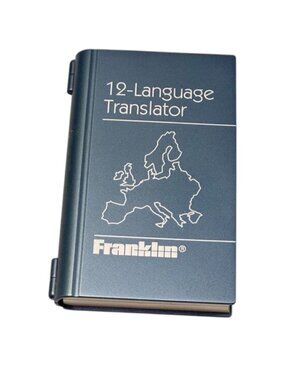 Franklin TG-470 12 Language Translator Technology Dictionary European Travel